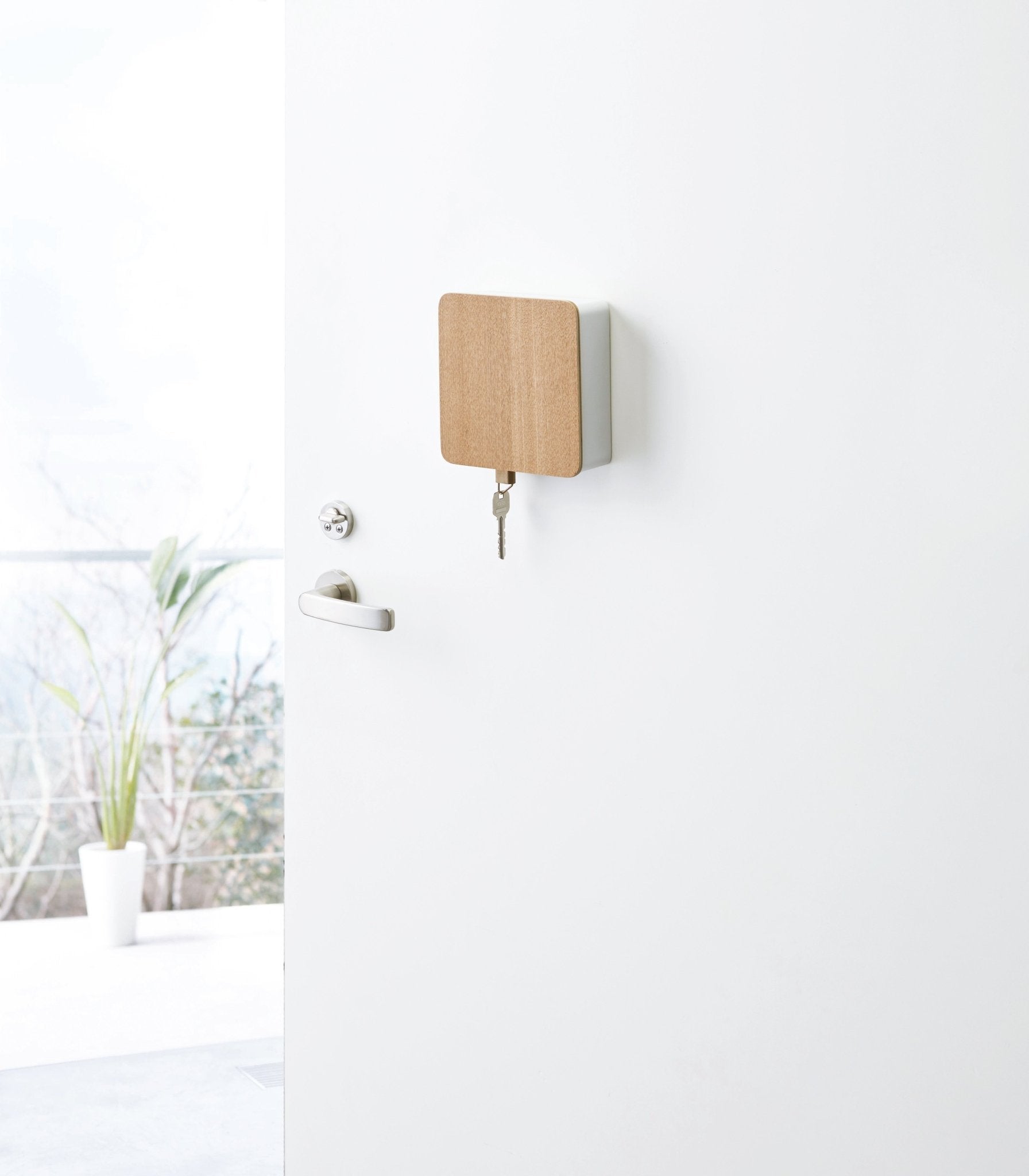 Magnetic Key Cabinet - Steel + Wood - Paranoid Ranch