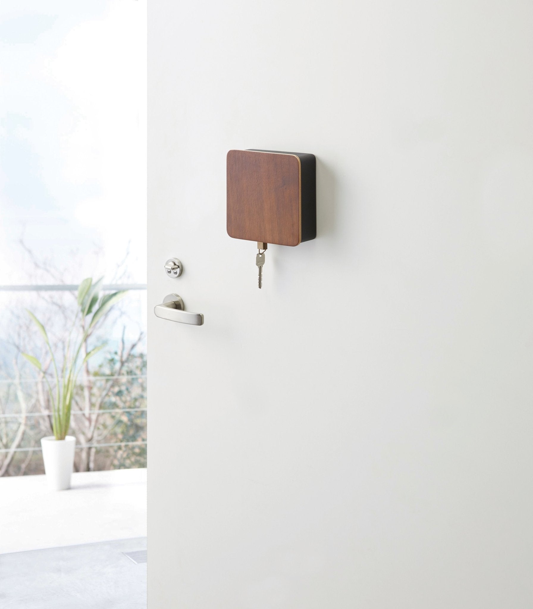 Magnetic Key Cabinet - Steel + Wood - Paranoid Ranch