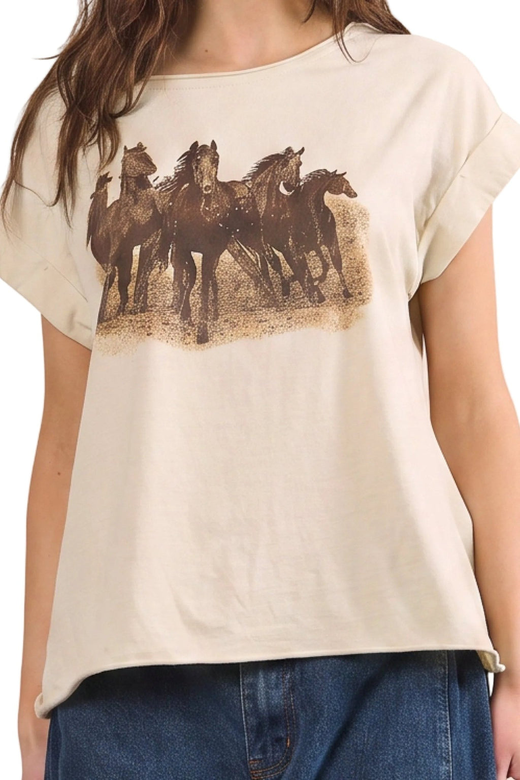 Majestic Horses Top - Paranoid Ranch