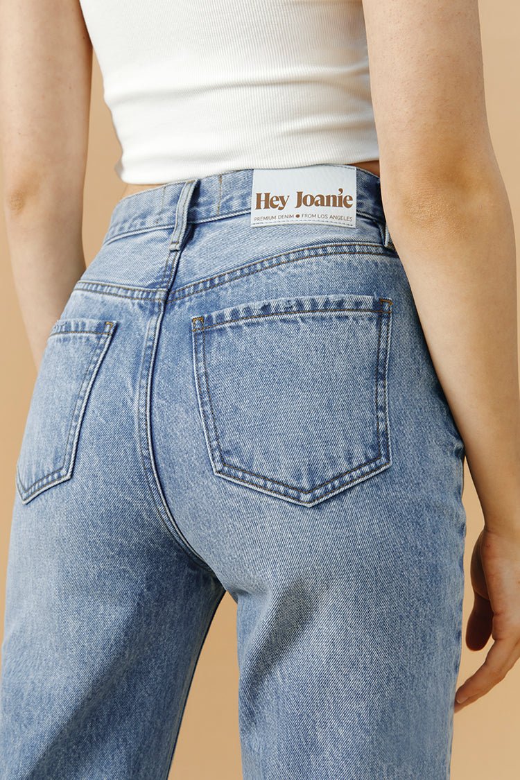 Manhattan High Rise Straight Ankle Jeans HJ160 - Paranoid Ranch