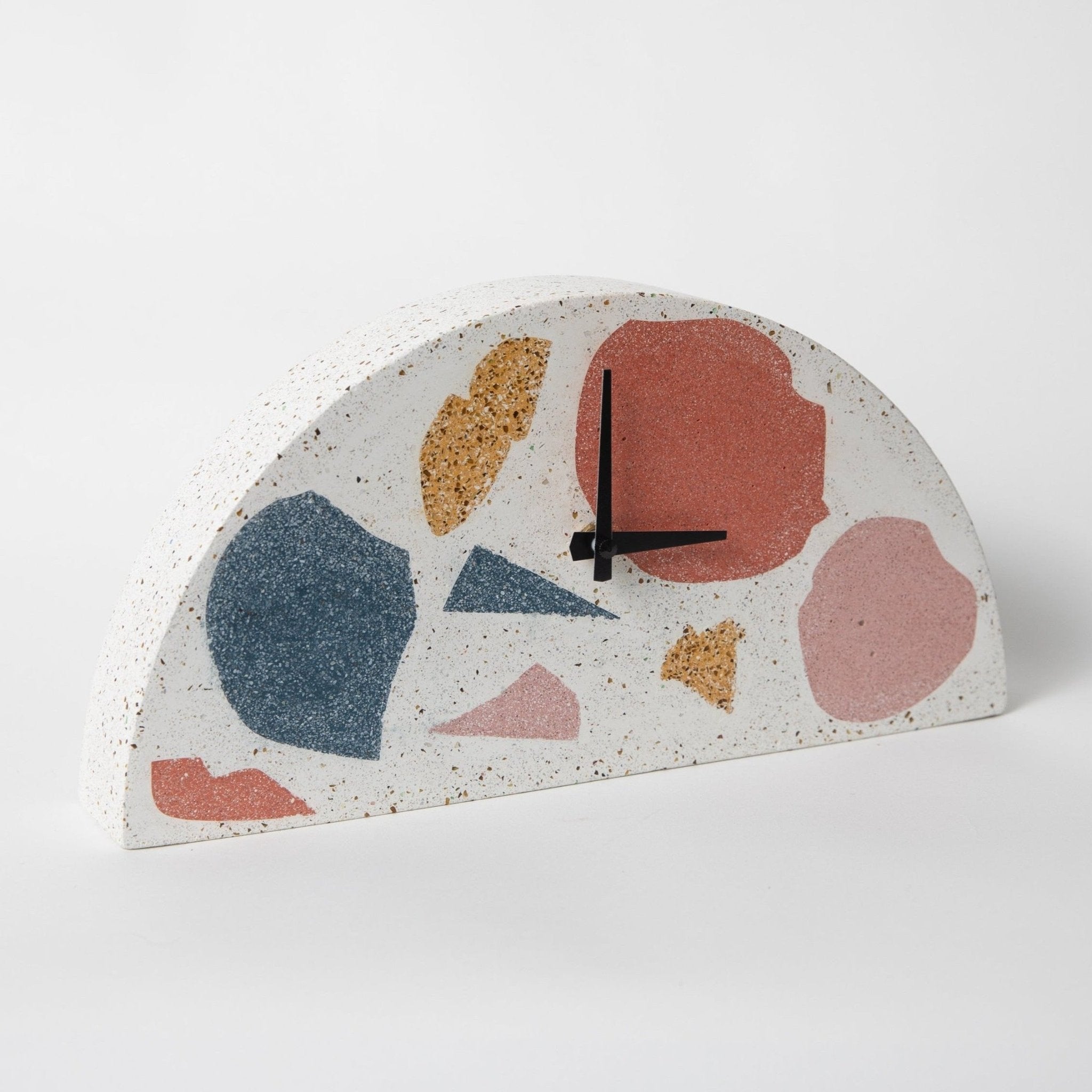 Mantle Clock | Multicolor Terrazzo - Paranoid Ranch