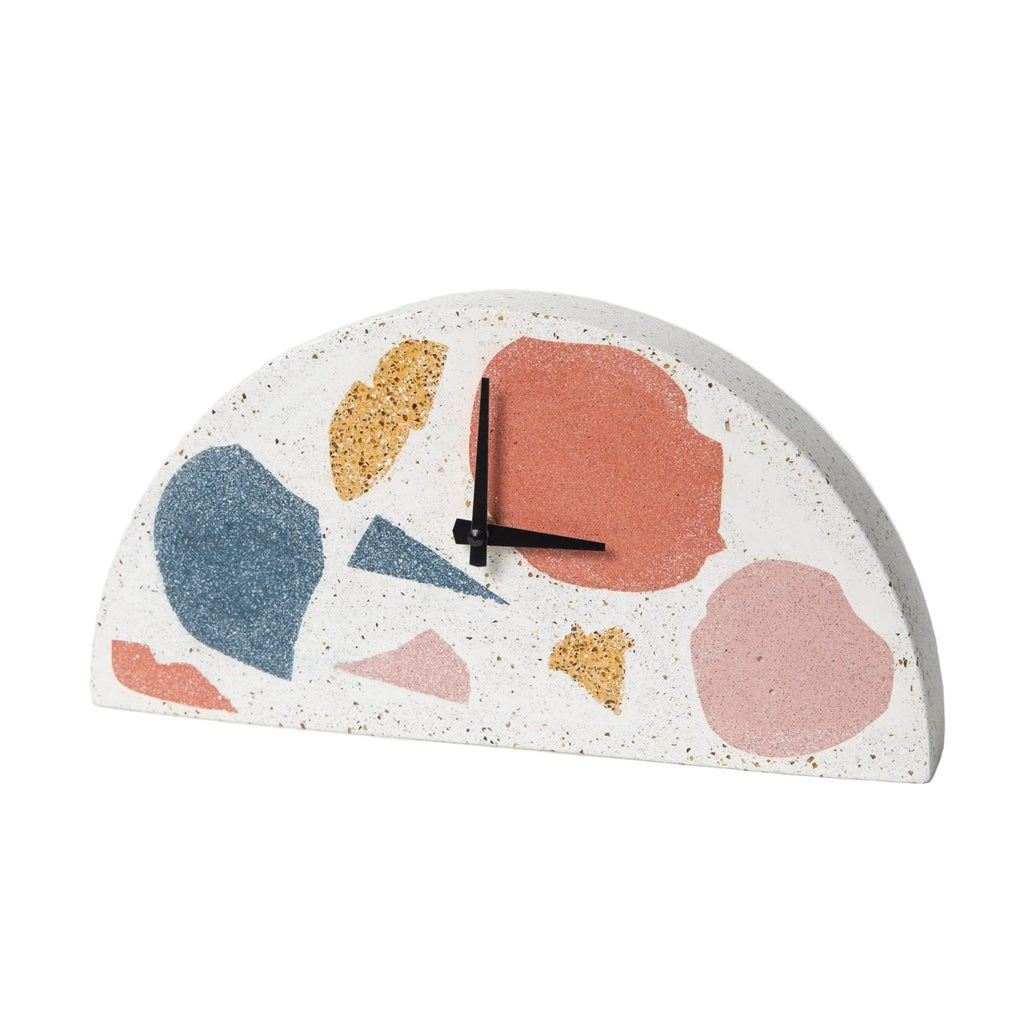 Mantle Clock | Multicolor Terrazzo - Paranoid Ranch
