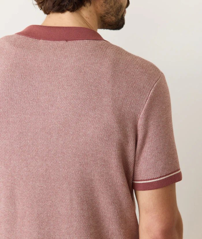 Back View of the Marine Layer Ethan Sweater Button - Down - Paranoid Ranch
