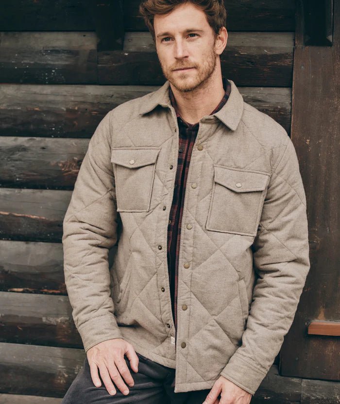 Olin Quilted Overshirt - Paranoid Ranch