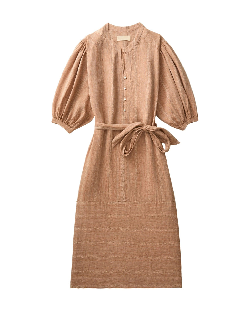 Marrakech Dress in Linen Jacquard - Paranoid Ranch