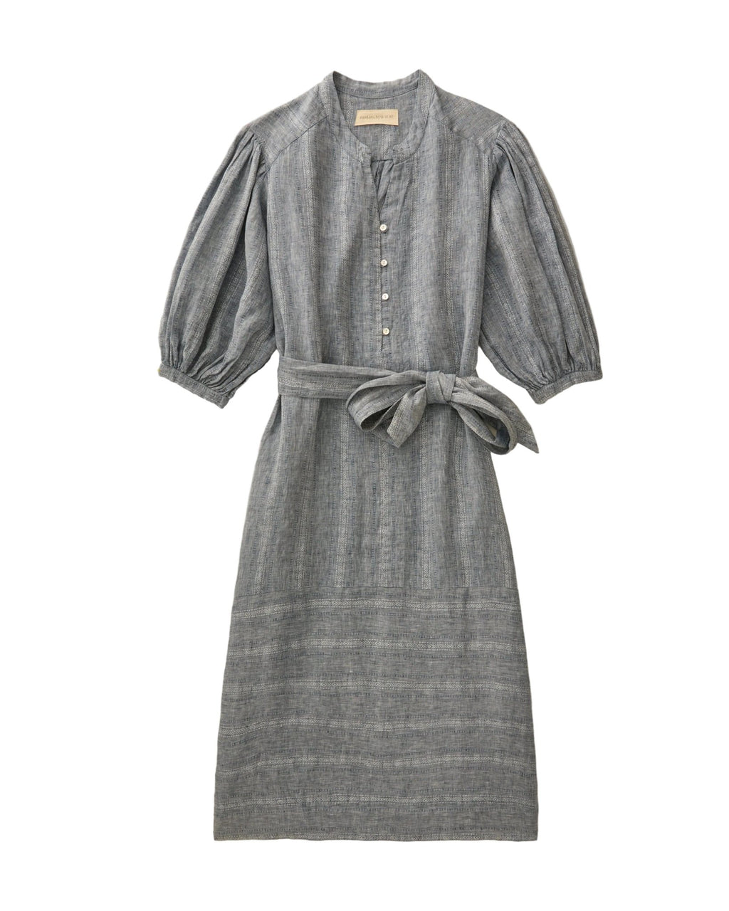 Marrakech Dress in Linen Jacquard - Paranoid Ranch