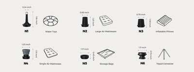 Max Pump 3 - High Speed 2 - in - 1 Rechargeable Air Pump - Paranoid Ranch