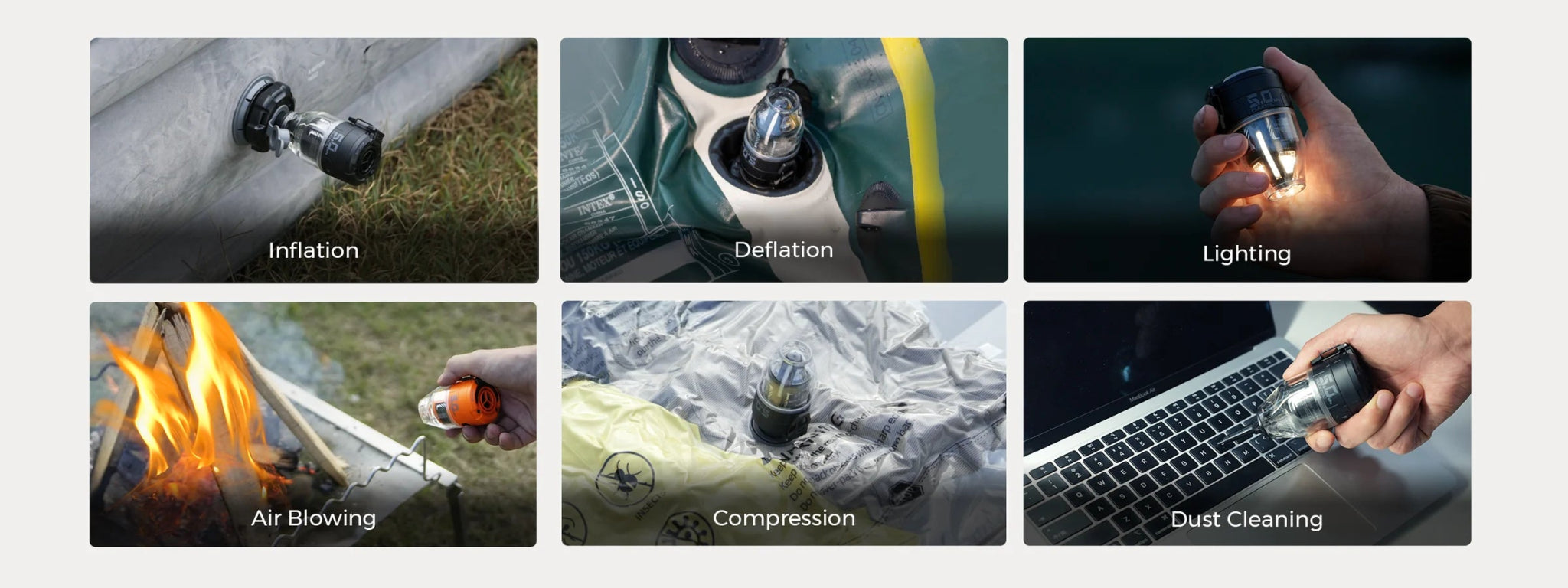 Max Pump 3 - High Speed 2 - in - 1 Rechargeable Air Pump - Paranoid Ranch