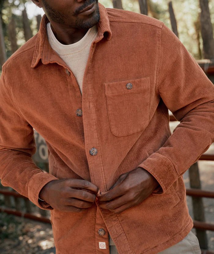 Max Stretch Corduroy Overshirt - Paranoid Ranch