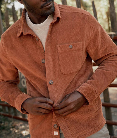 Max Stretch Corduroy Overshirt - Paranoid Ranch