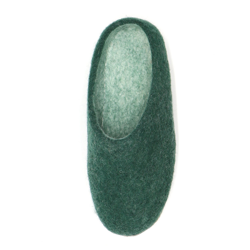 Mens Astoria Wool House Slippers - Paranoid Ranch