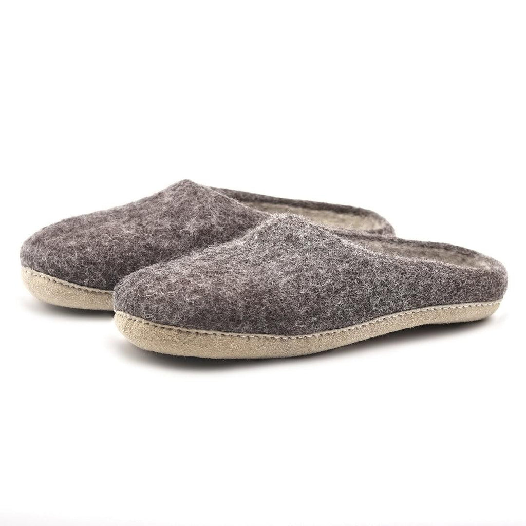 Mens Astoria Wool House Slippers - Paranoid Ranch