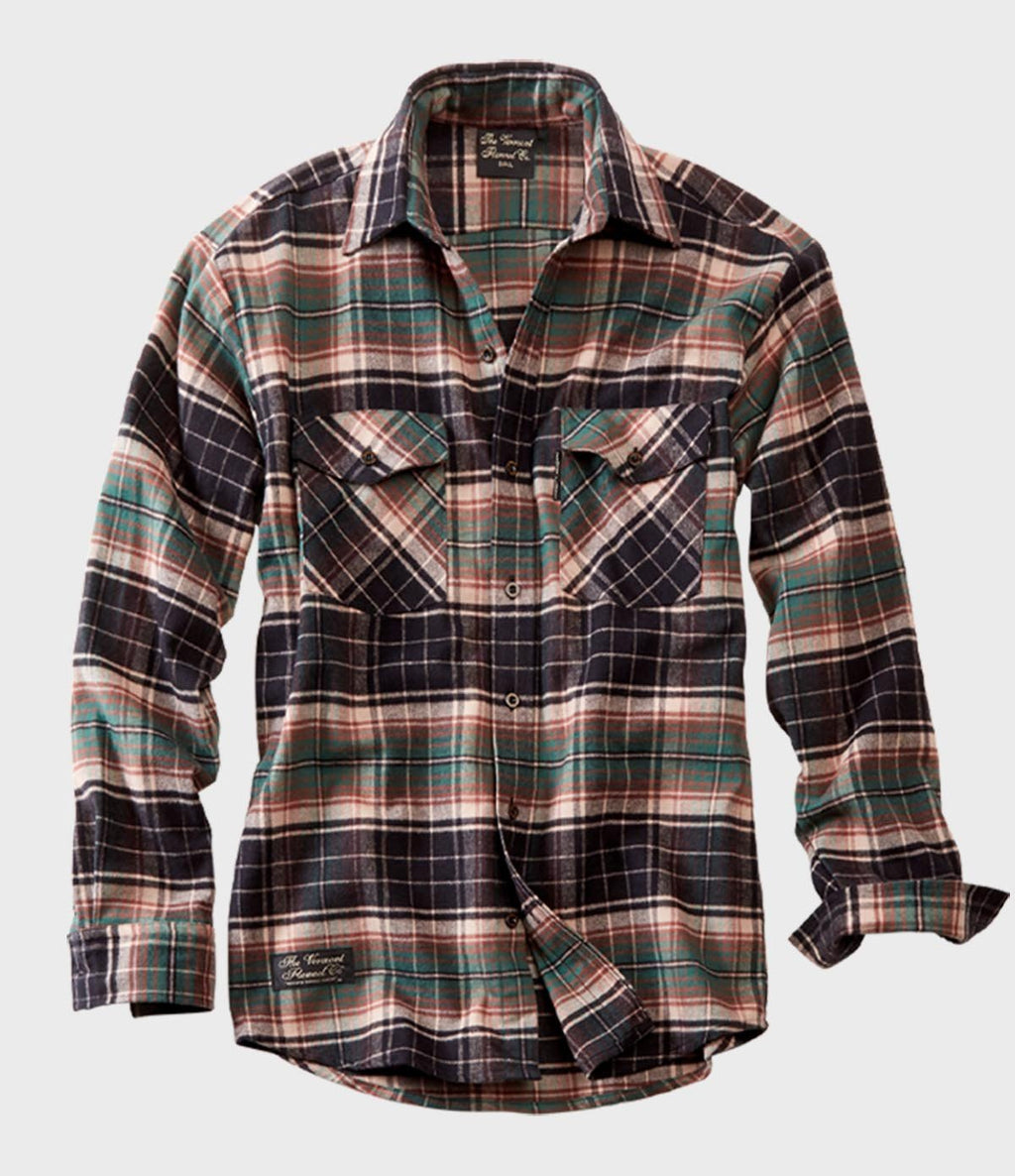 Men's Classic Flannel Shirt - Earth - Paranoid Ranch