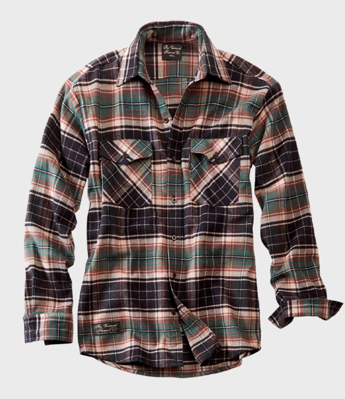 Men's Classic Flannel Shirt - Earth - Paranoid Ranch