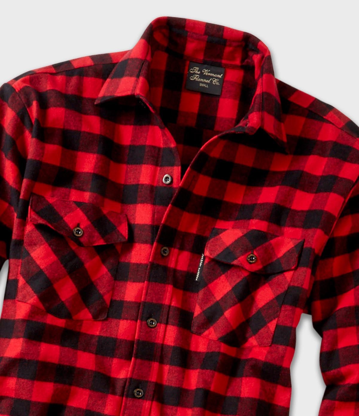 Men's Classic Flannel Shirt - Red Buffalo - Paranoid Ranch