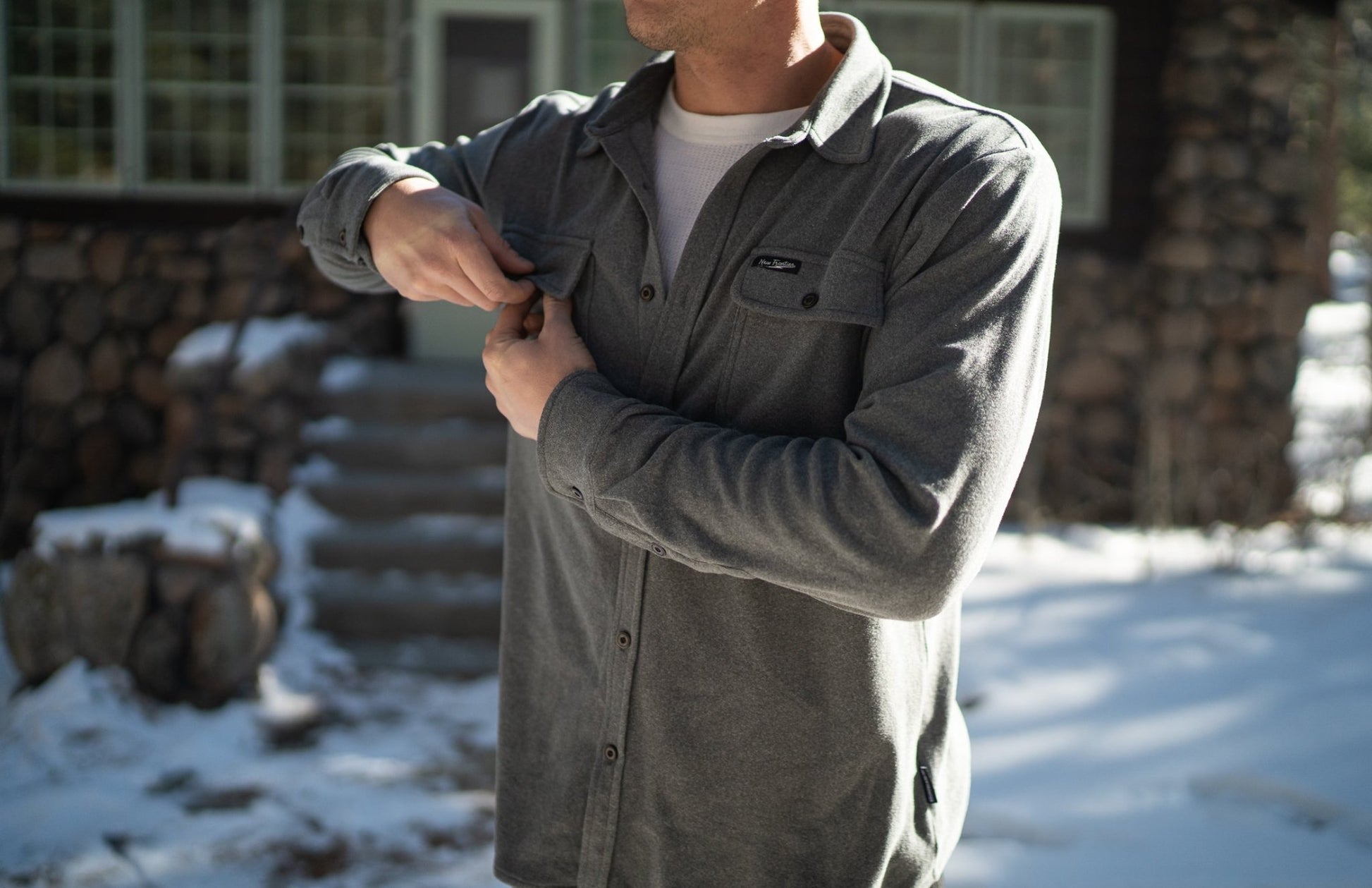 Men's Flex Flannel (Iron) - Paranoid Ranch