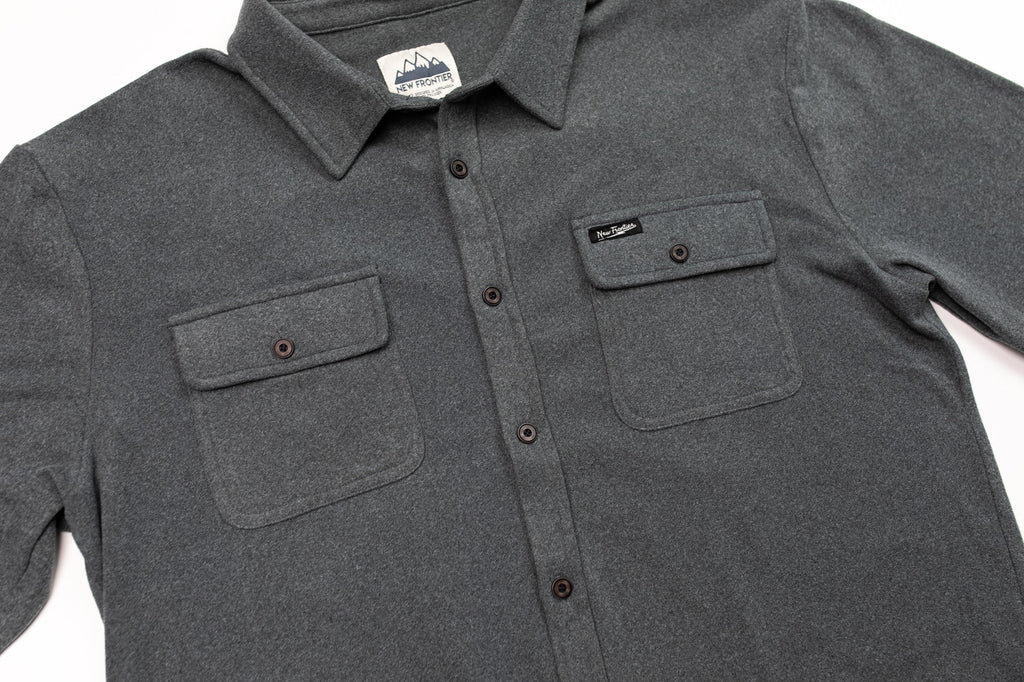 Men's Flex Flannel (Iron) - Paranoid Ranch