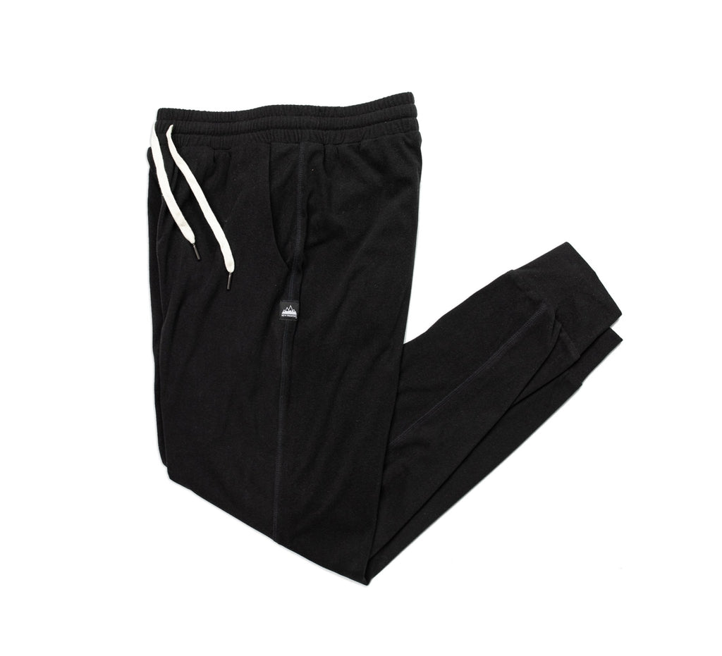 Men's Leisure Jogger (Black) - Paranoid Ranch