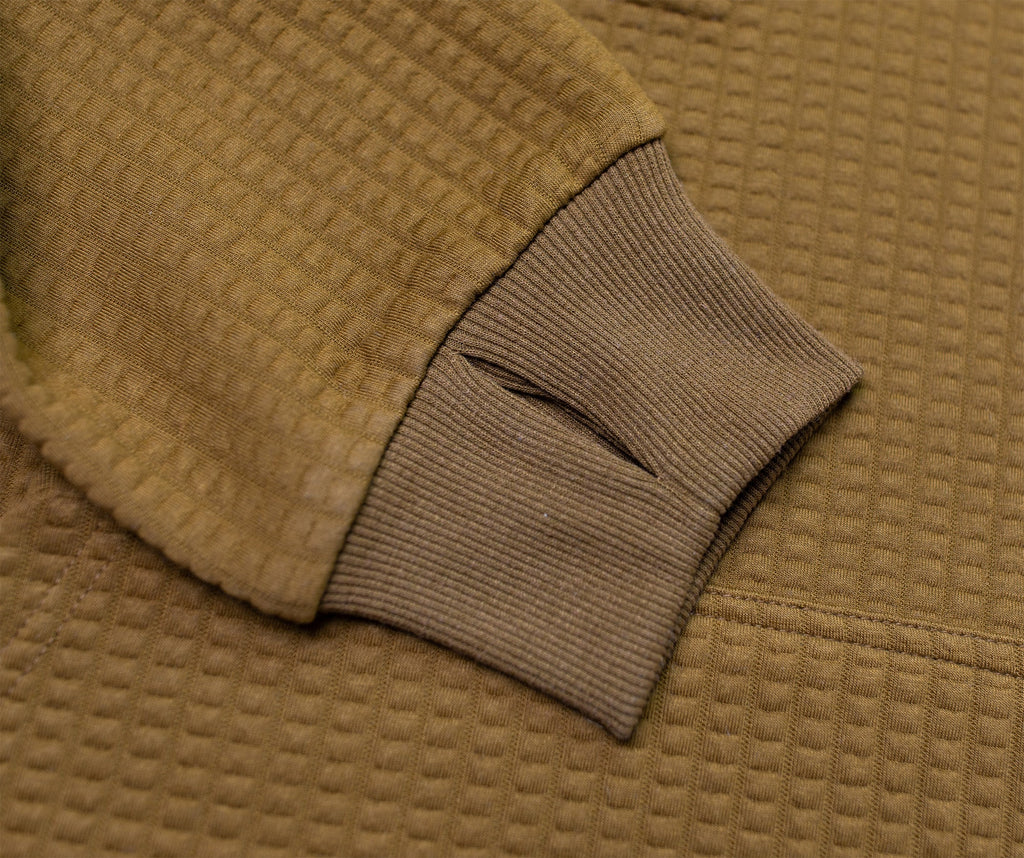 Men's Waffle Tech Hoodie (Yellowstone) - Paranoid Ranch