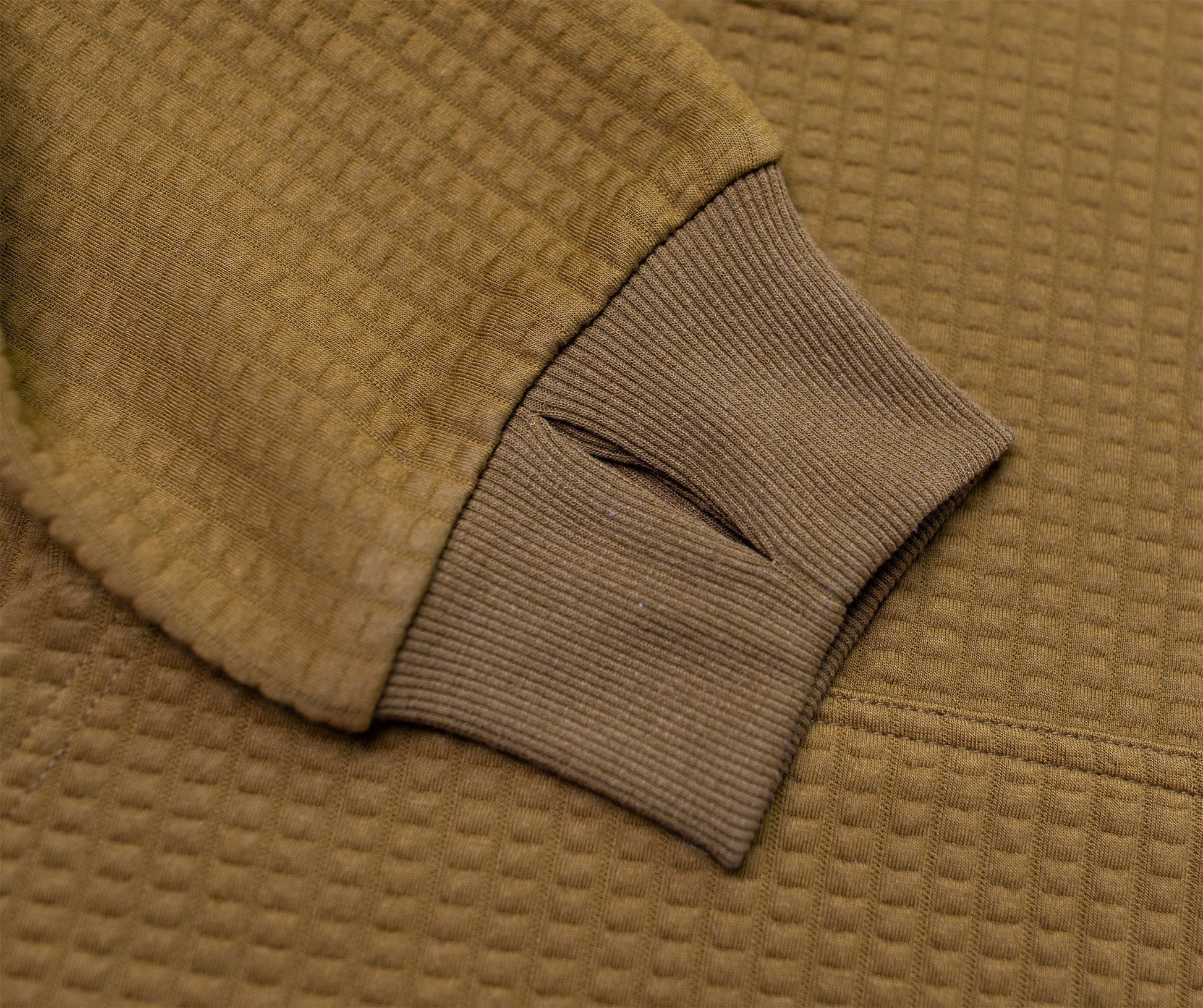 Men's Waffle Tech Hoodie (Yellowstone) - Paranoid Ranch