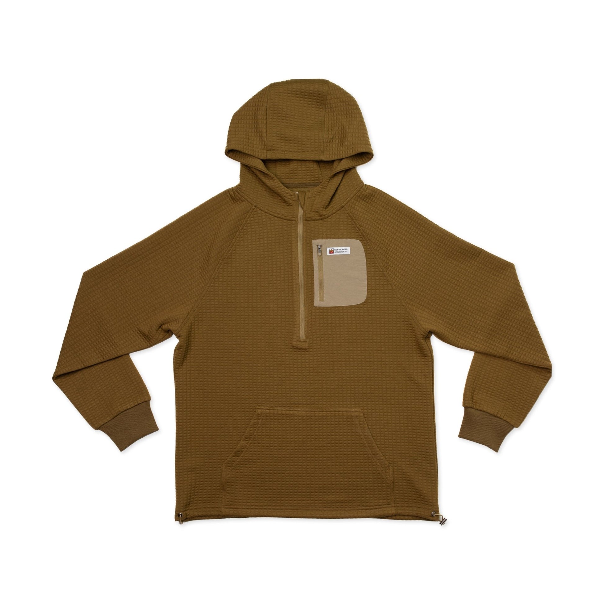 Men's Waffle Tech Hoodie (Yellowstone) - Paranoid Ranch