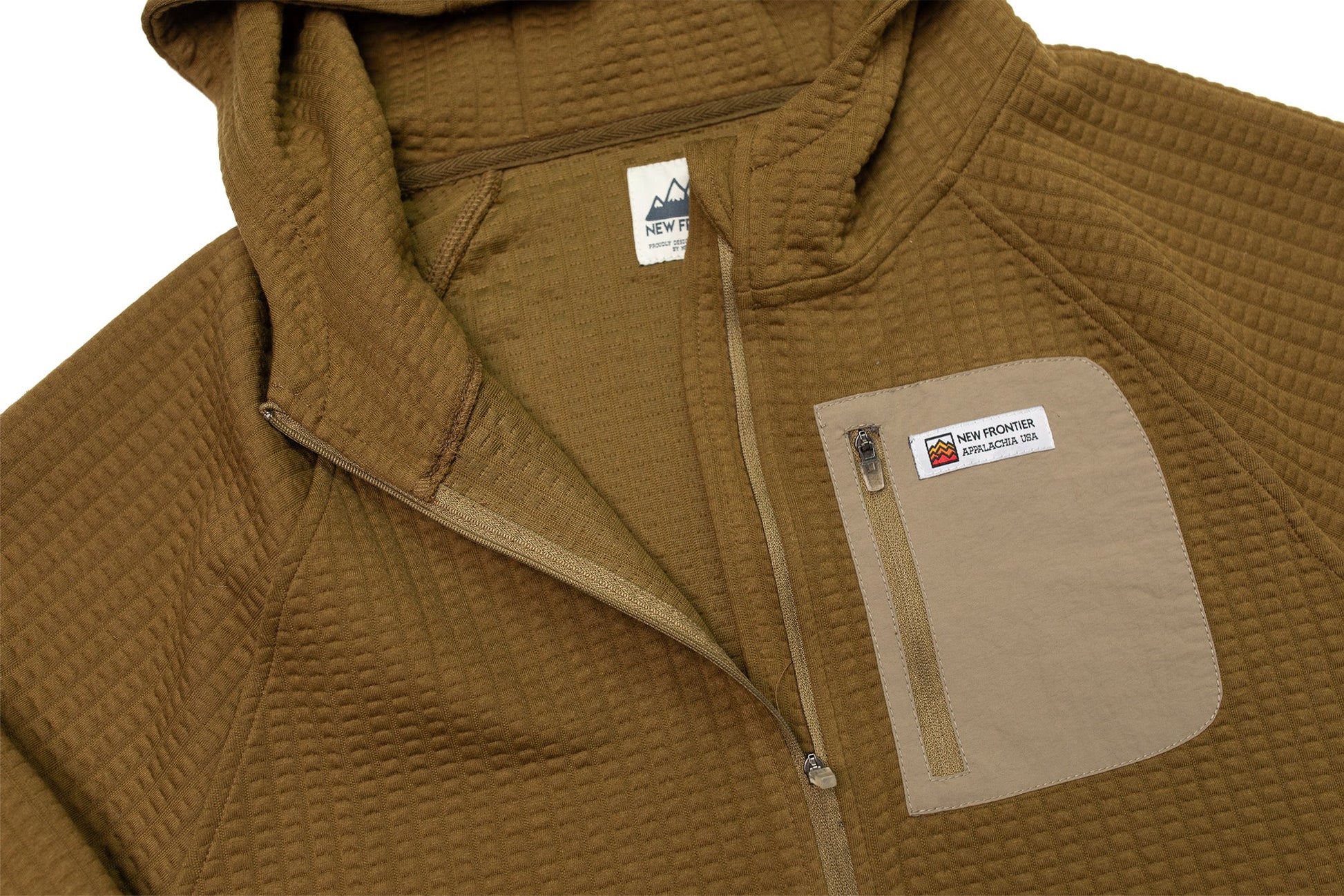 Men's Waffle Tech Hoodie (Yellowstone) - Paranoid Ranch