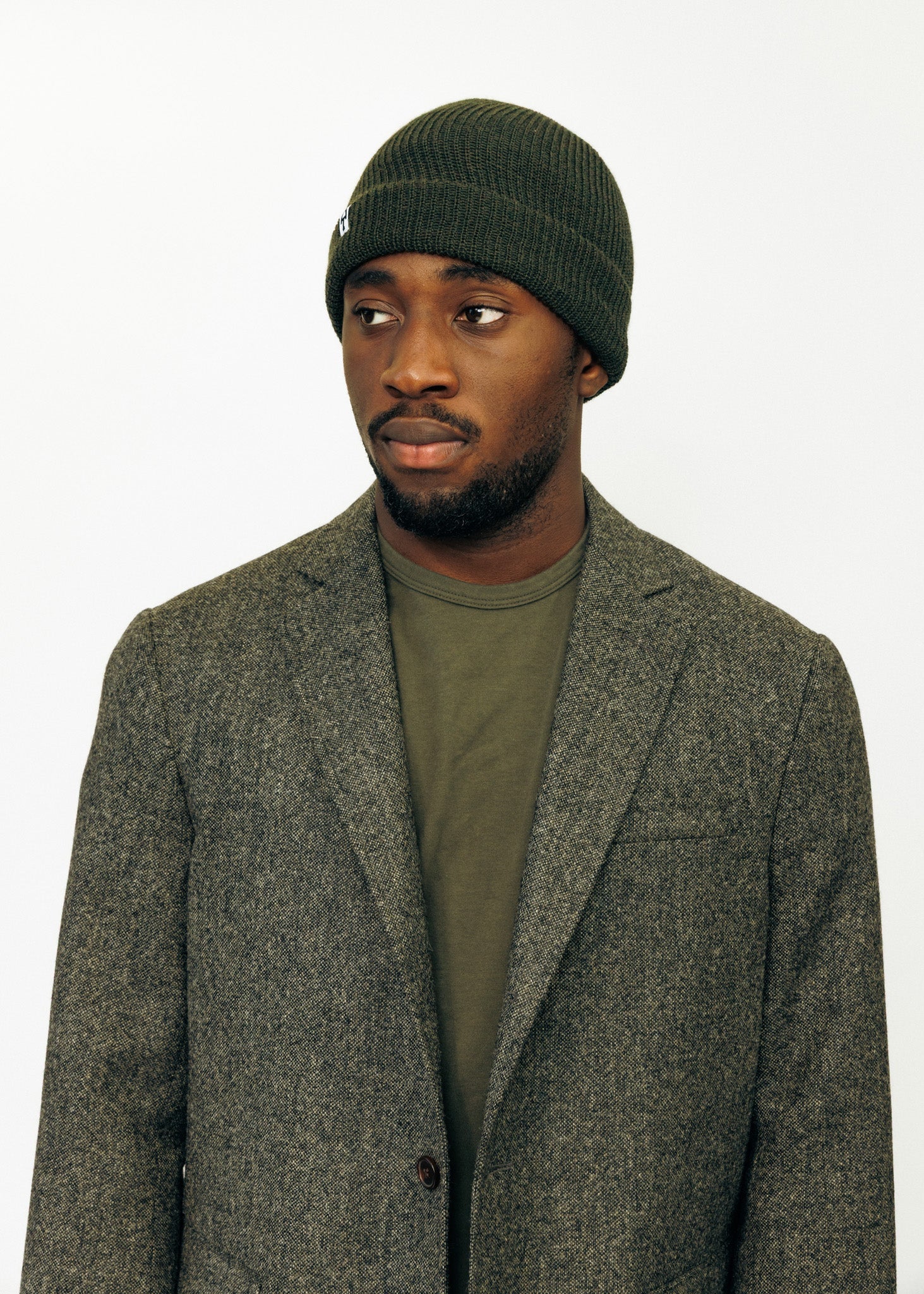 Merino Cardigan Stitch Beanie - Paranoid Ranch