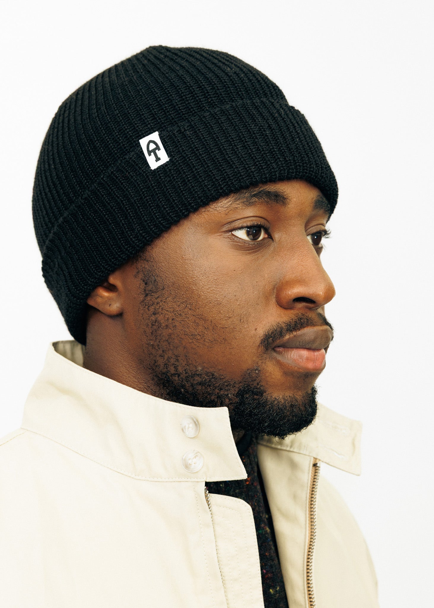 Merino Cardigan Stitch Beanie - Paranoid Ranch