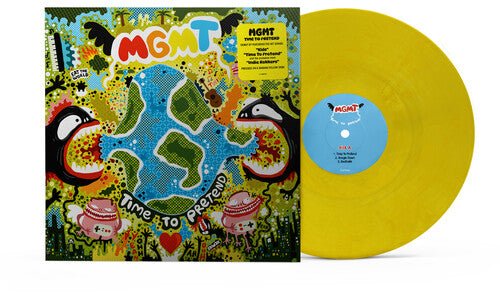 MGMT - Time To Pretend (20th Anniversary) [Banana Yellow] - Paranoid Ranch