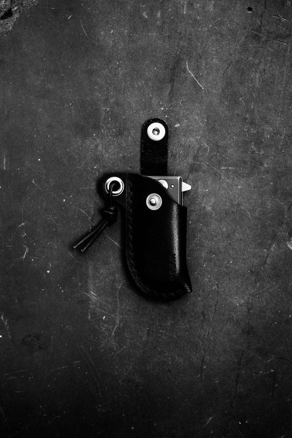 Microblade Leather Sheath - Paranoid Ranch