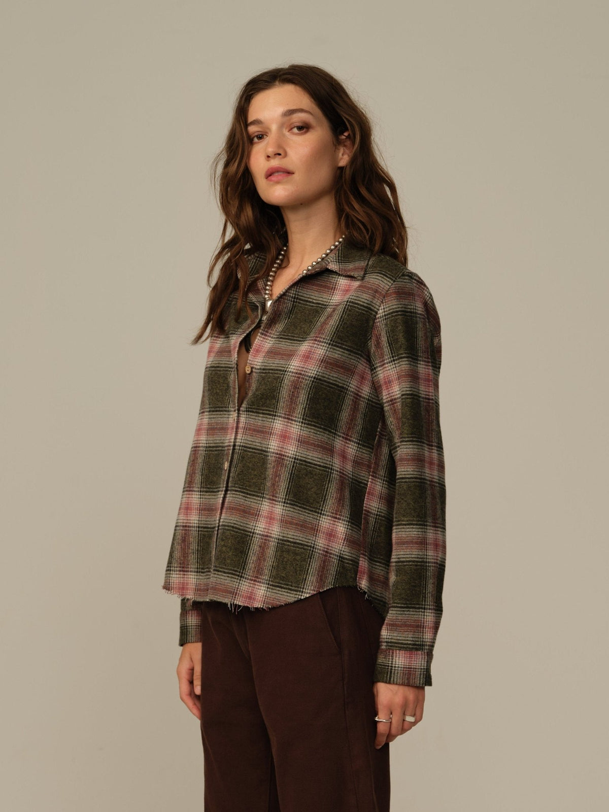 Mila Shirt in Japanese Flannel - Paranoid Ranch