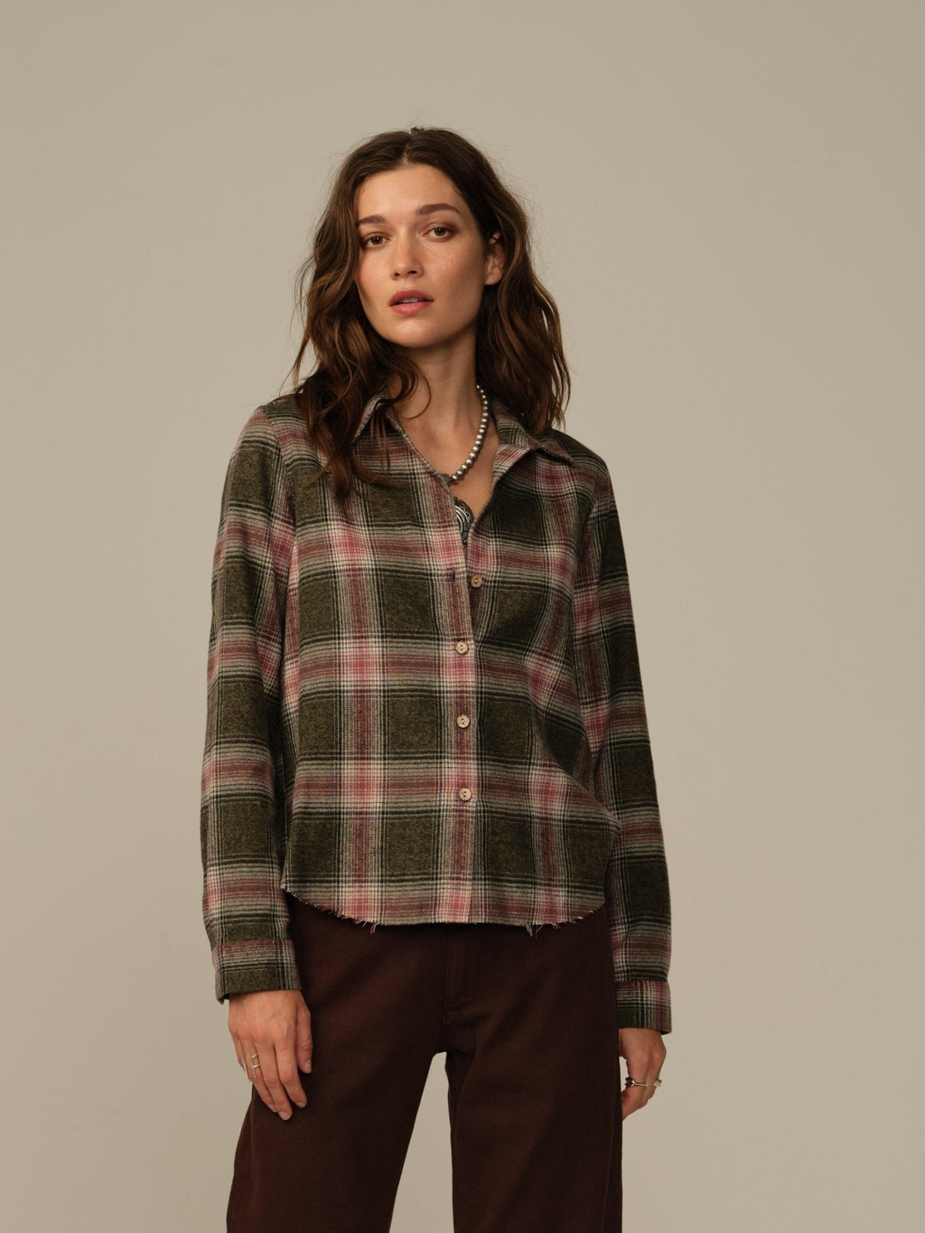 Mila Shirt in Japanese Flannel - Paranoid Ranch