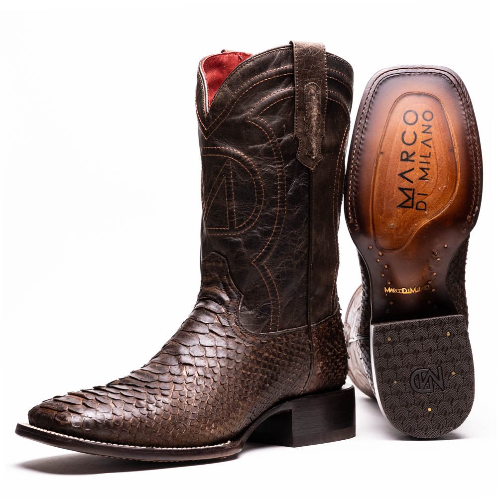 Missouri Brown Cowboy Boots - Paranoid Ranch