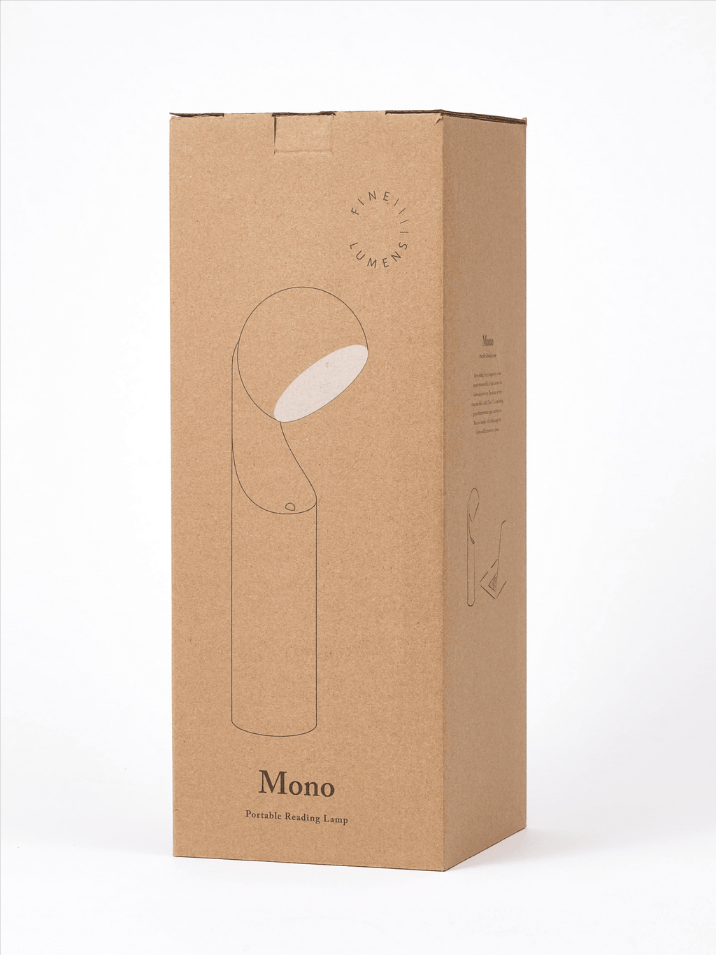 Mono Portable Reading Lamp - Gray/Blue - Paranoid Ranch