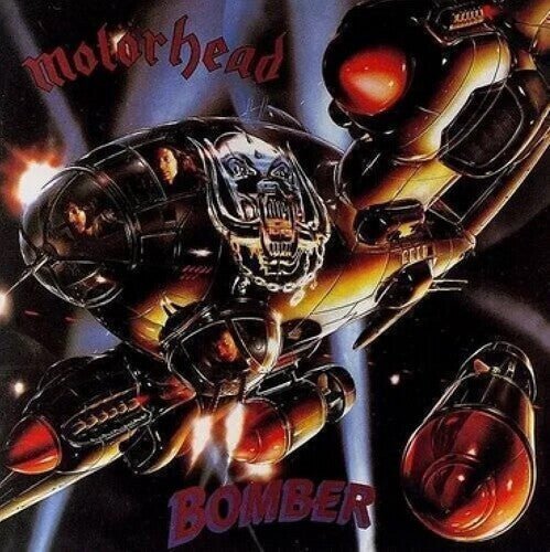 Motorhead - Bomber (50th Anniversary Edition) [Dark Blue/Black Splatter Half - Speed] - Paranoid Ranch