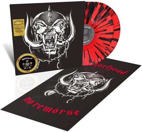 Motorhead - No Remorse [2LP Red & Black Splatter] - Paranoid Ranch