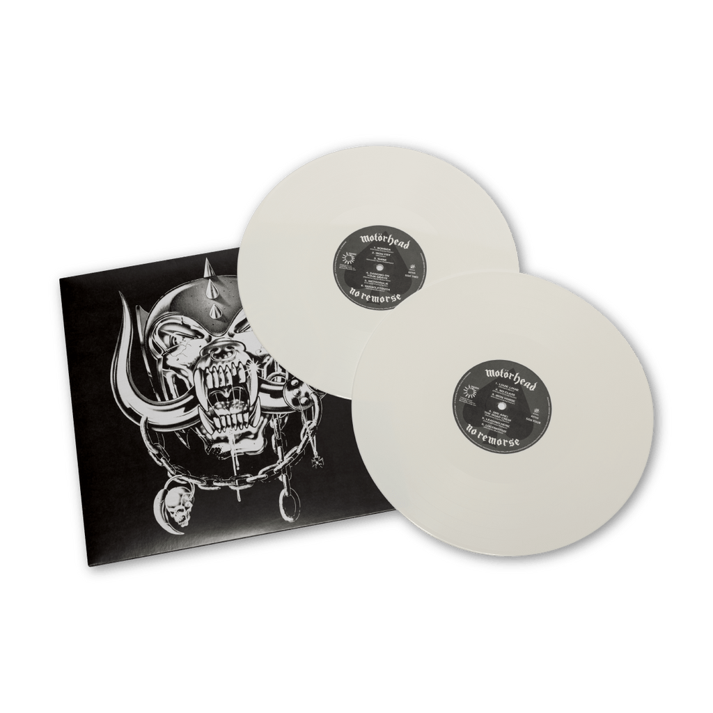 Motörhead - No Remorse Limited Edition White Vinyl 2 - LP - Paranoid Ranch