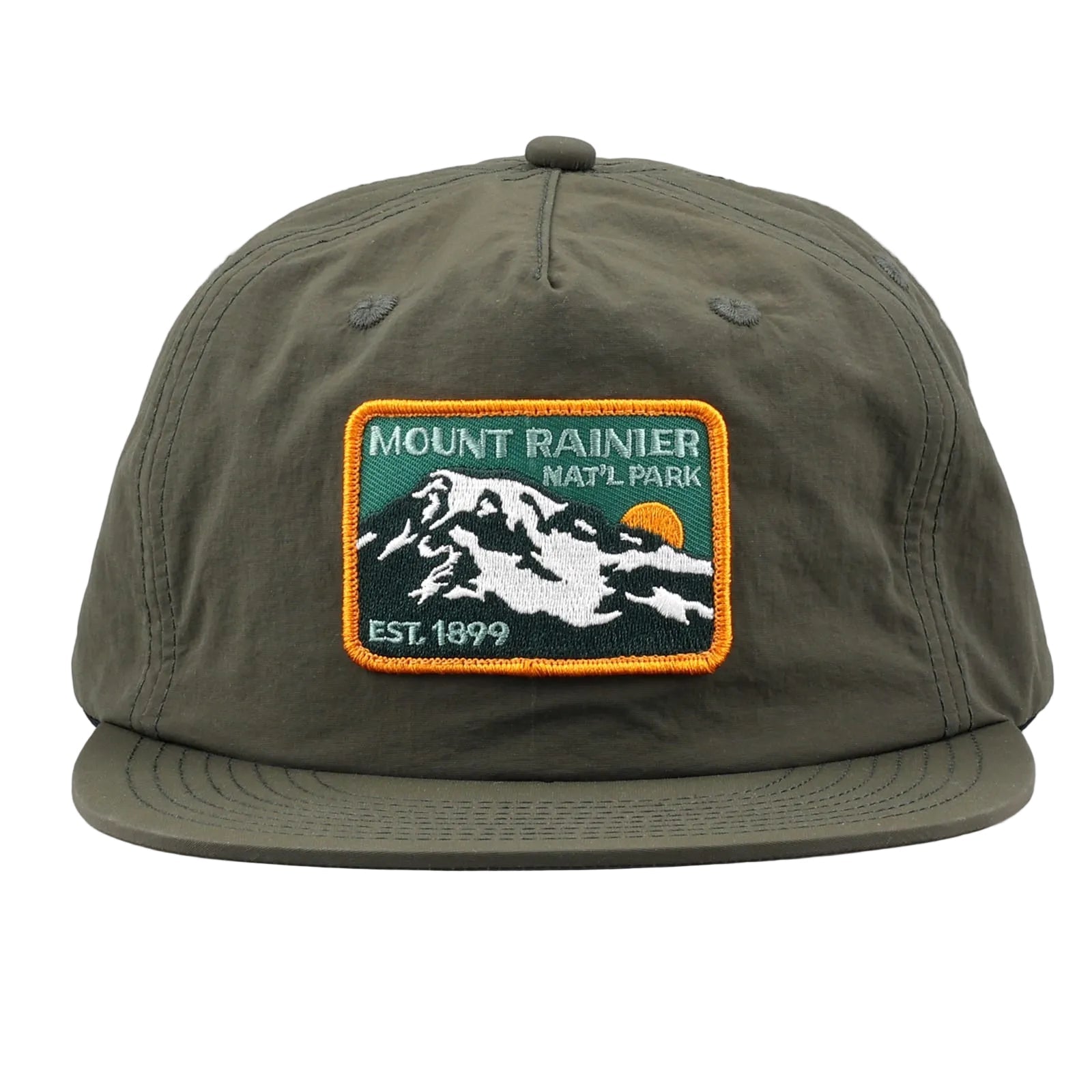 Mount Rainier National Park Est 1899 Recycled Nylon Cap - Paranoid Ranch