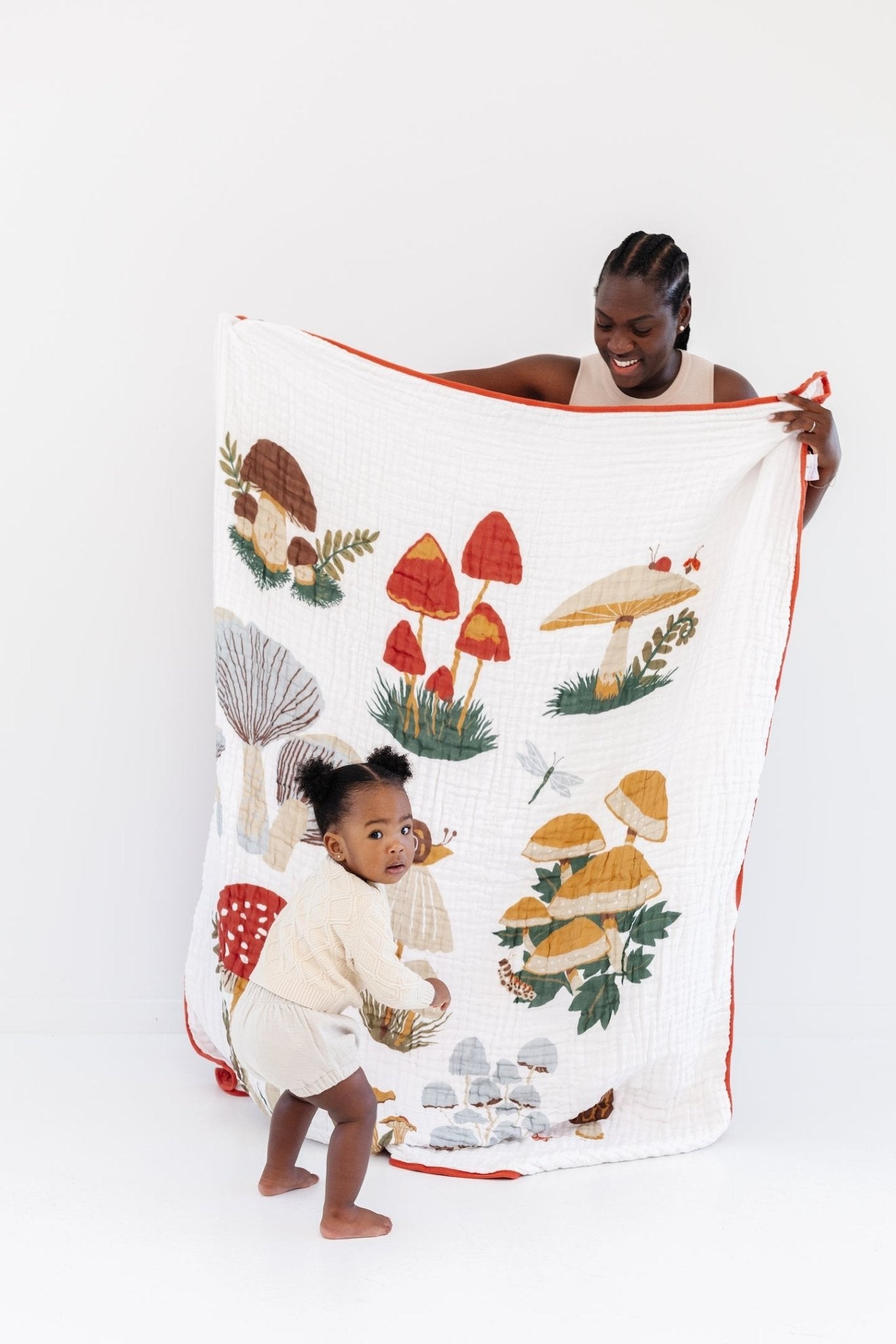 Mushroom Throw Blanket - Paranoid Ranch