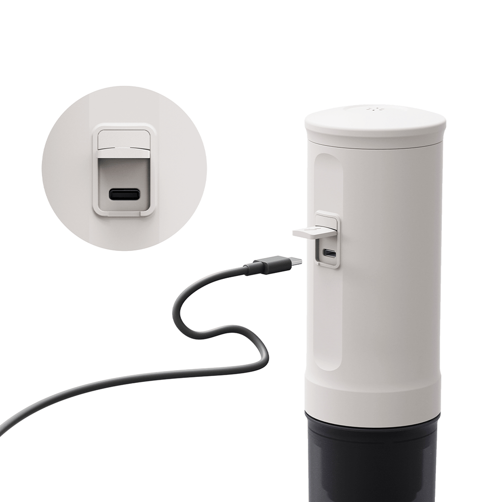 Nano Portable Espresso Machine (Pearl White) - Paranoid Ranch