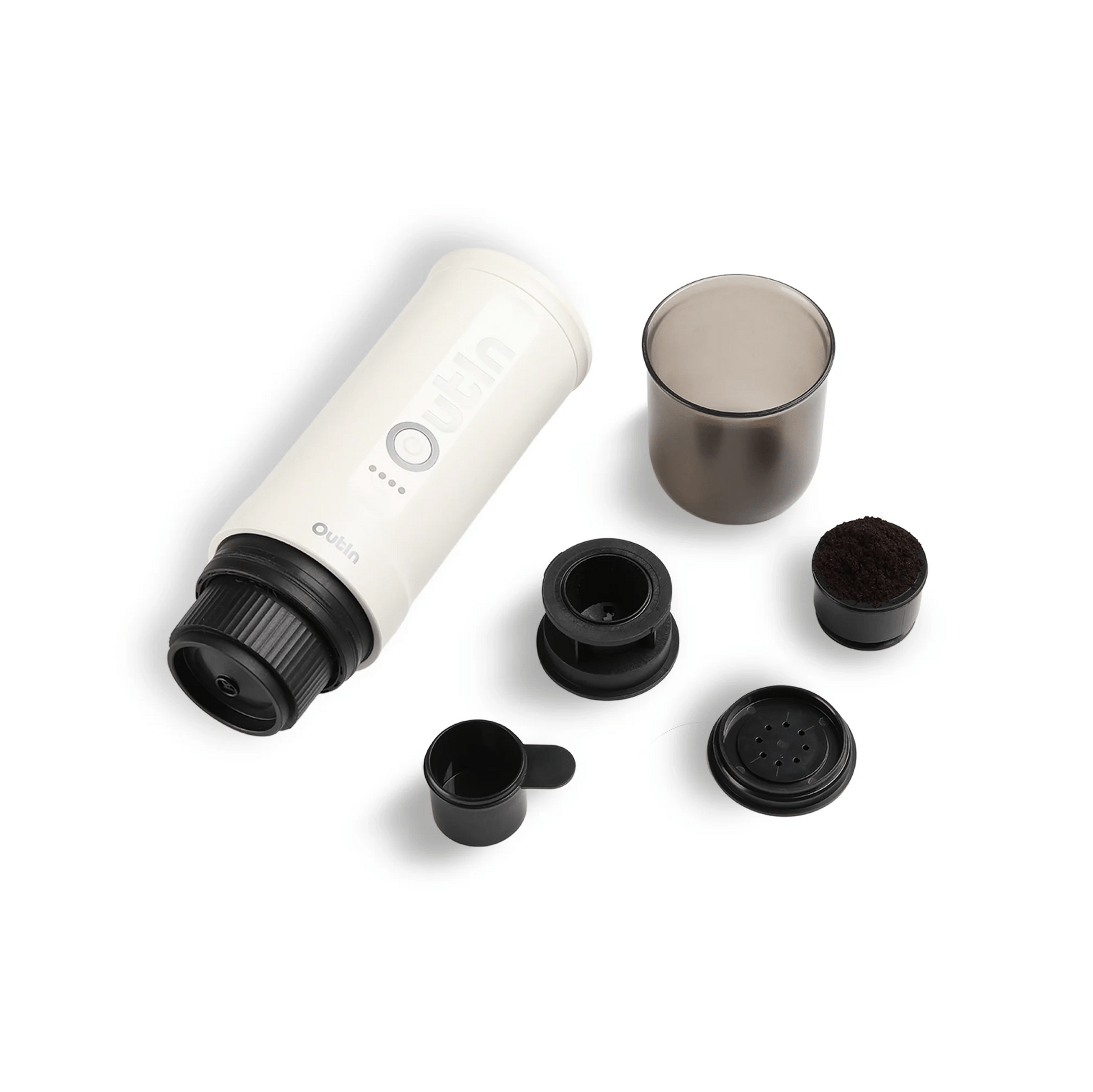 Nano Portable Espresso Machine (Pearl White) - Paranoid Ranch