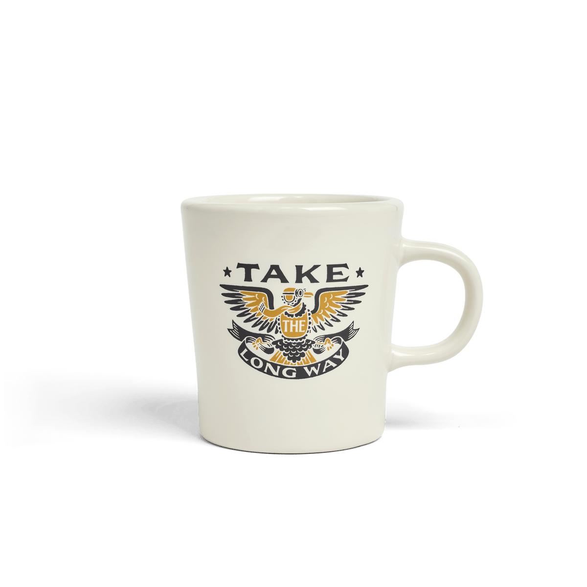 Nathan Yoder - Take The Long Way - 9oz Modern Diner Mug - Paranoid Ranch