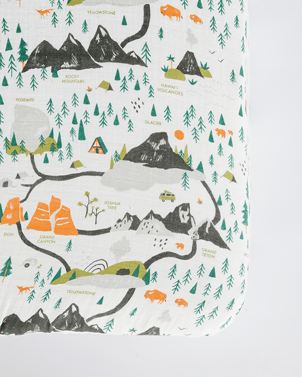 National Parks Crib Sheet - Paranoid Ranch