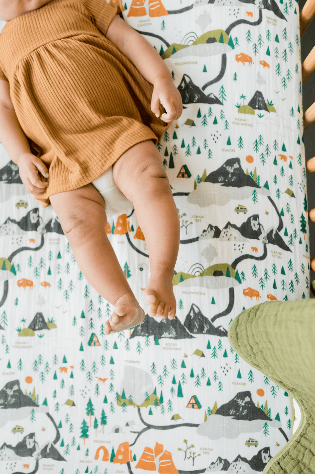 National Parks Crib Sheet - Paranoid Ranch