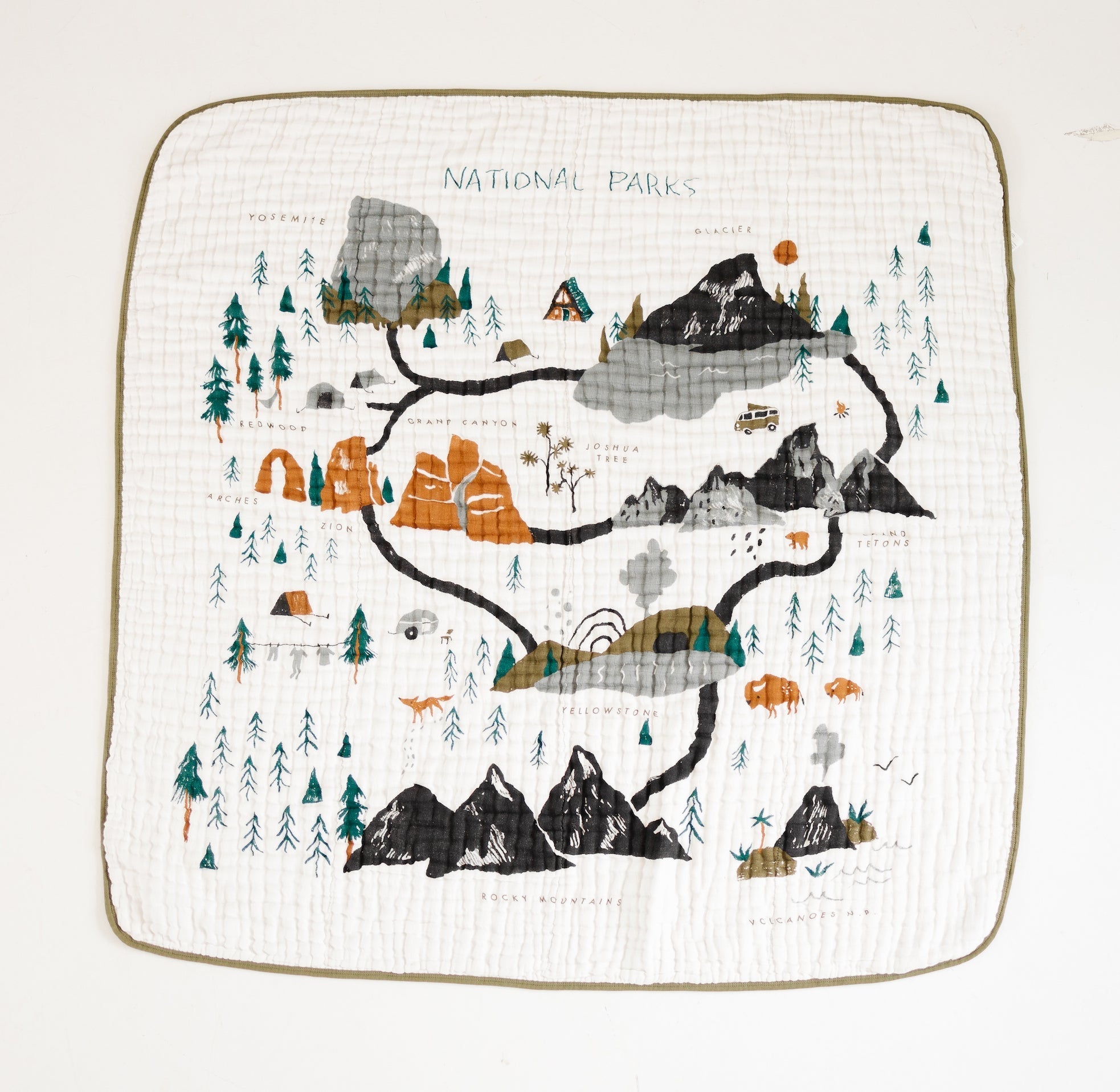 National Parks Quilt - Paranoid Ranch
