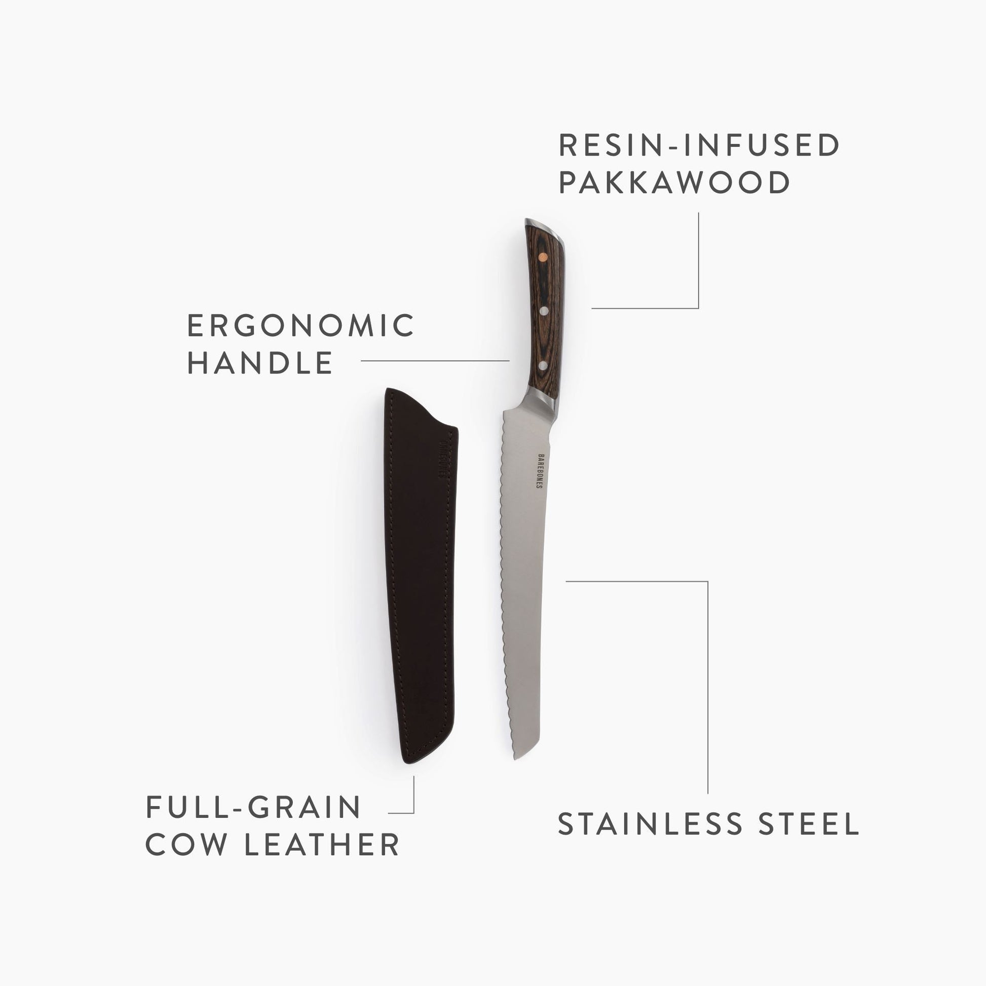 No. 9 Bread Knife - Paranoid Ranch