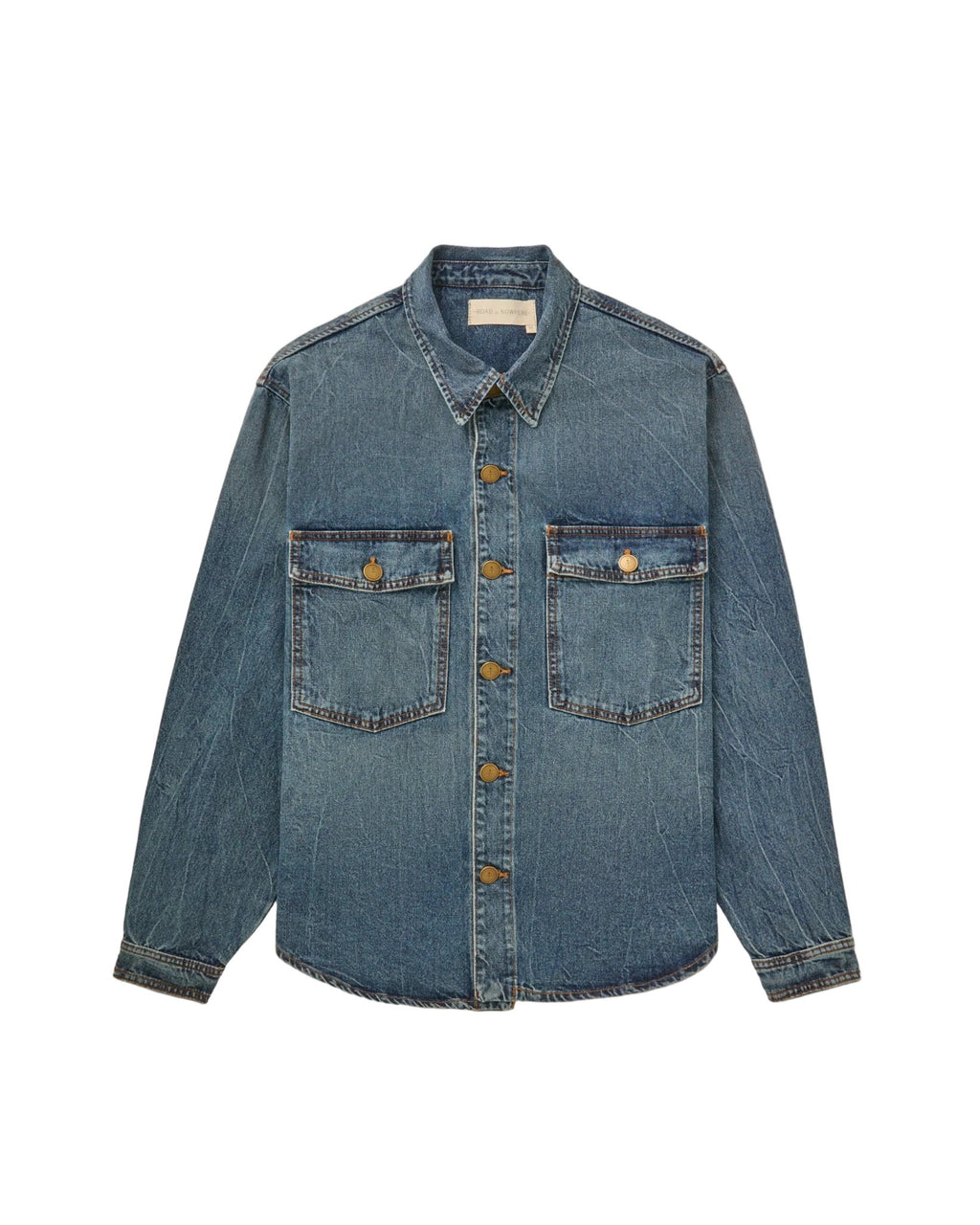 Noah Overshirt in Japanese Denim - Paranoid Ranch