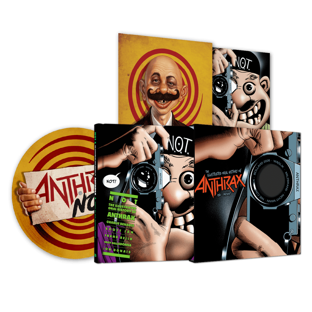 NOT: The Illustrated Oral History of Anthrax + Picture Disc Vinyl LP (Deluxe Edition) - Paranoid Ranch