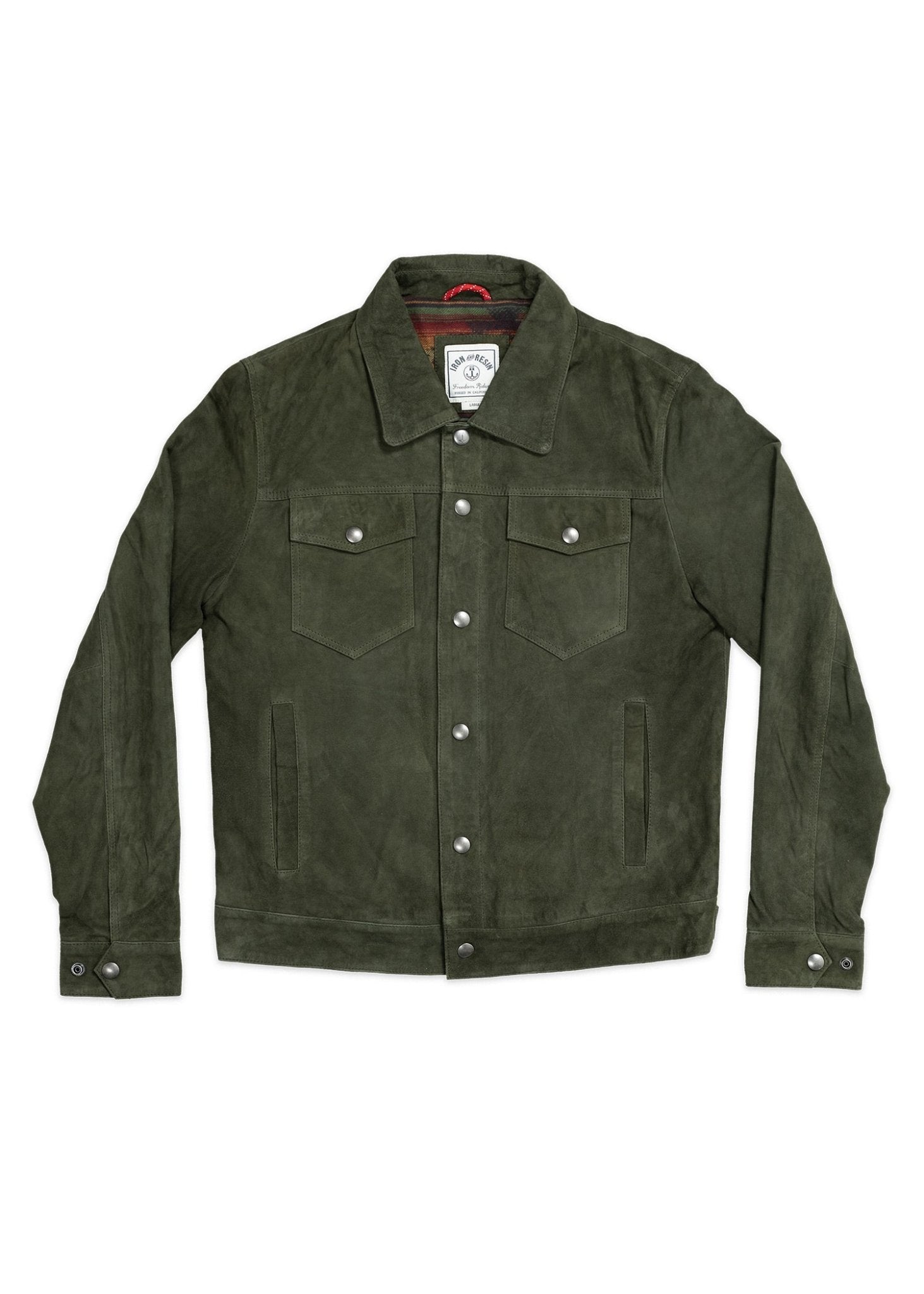 Ojai Goat Suede Jacket - Paranoid Ranch
