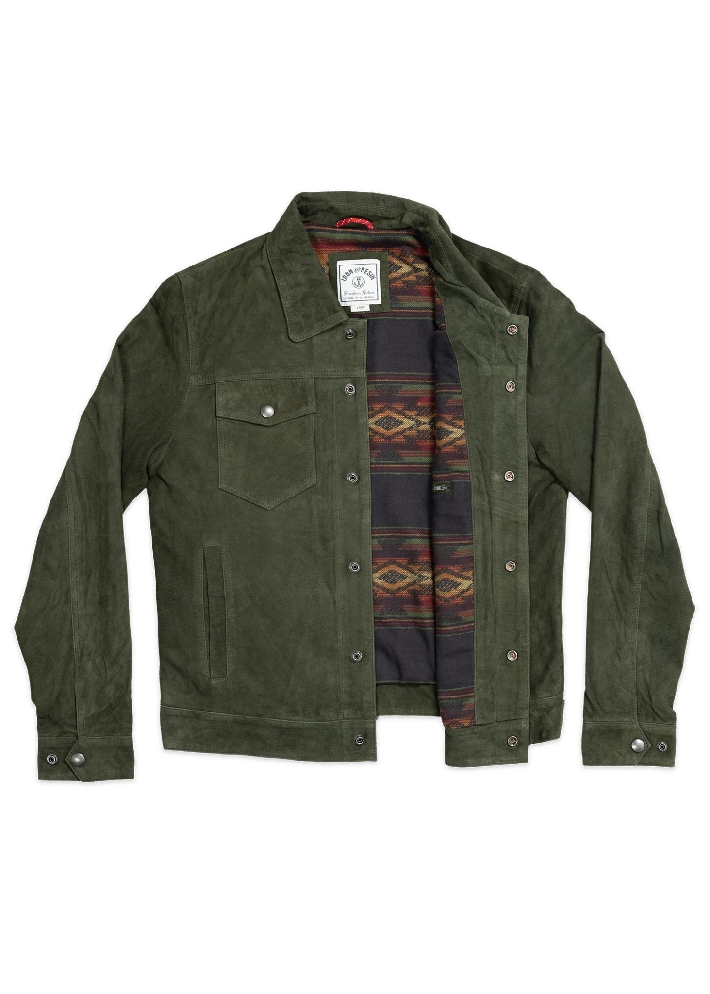 Ojai Goat Suede Jacket - Paranoid Ranch